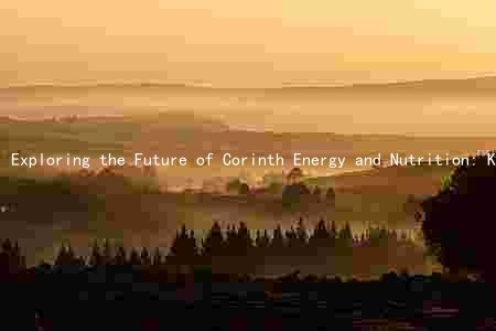 Exploring the Future of Corinth Energy and Nutrition: Key Trends, Major Players, and Growth Prospects