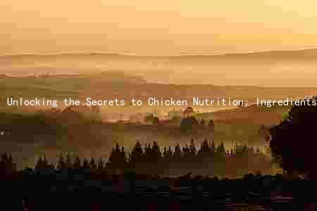 Unlocking the Secrets to Chicken Nutrition: Ingredients, Risks, and Alternatives to Bird Food