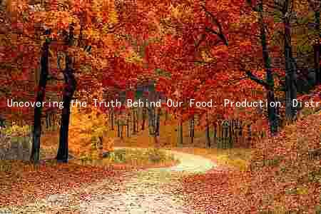 Uncovering the Truth Behind Our Food: Production, Distribution, and Environmental Impacts